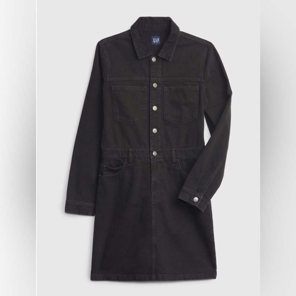 GAP Denim Mini Dress with Washwell Size 8